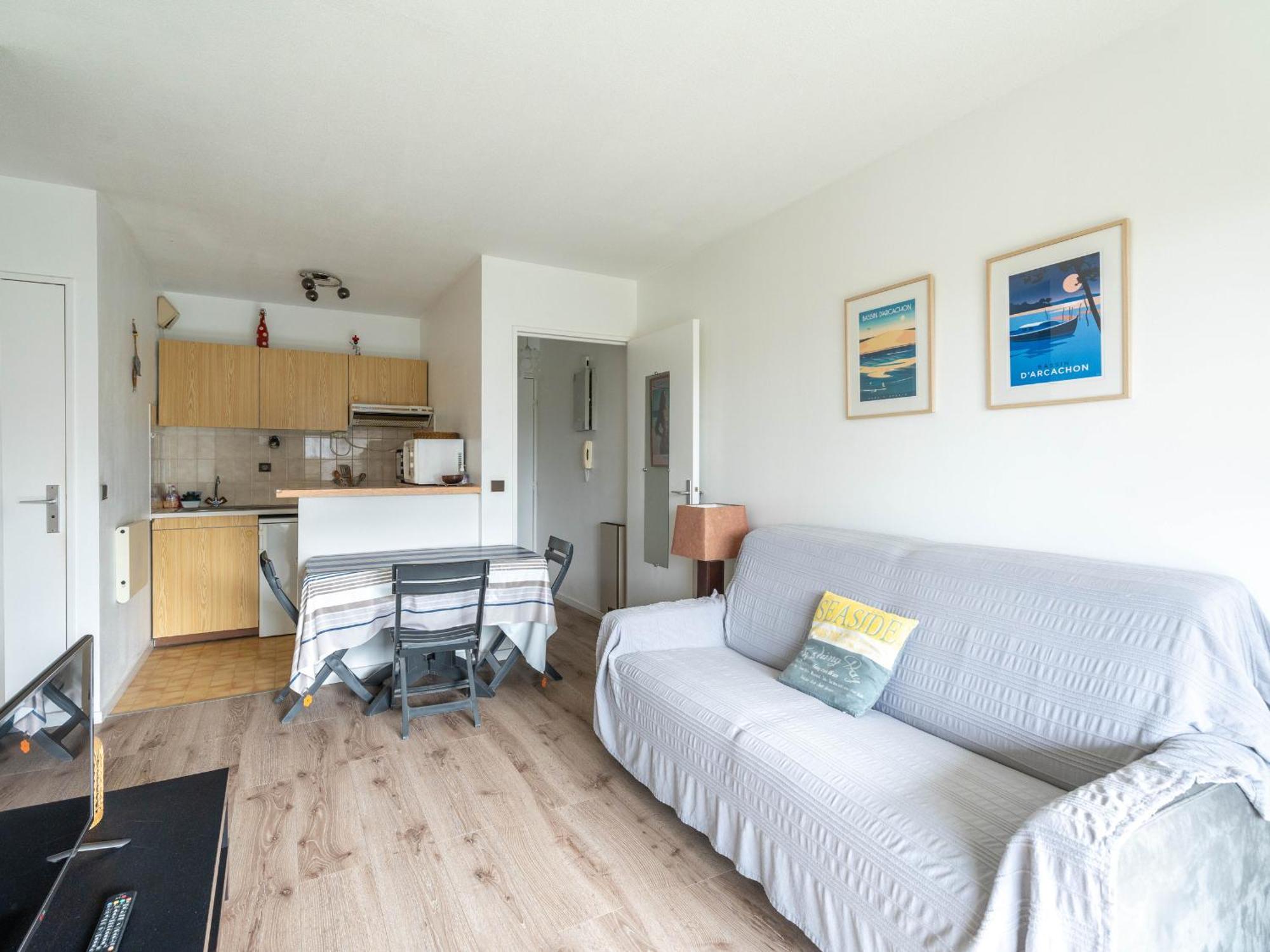 Appartement Proche Plage & Casino Avec Balcon Et Parking Prive, Arcachon - Fr-1-319-110 Ngoại thất bức ảnh